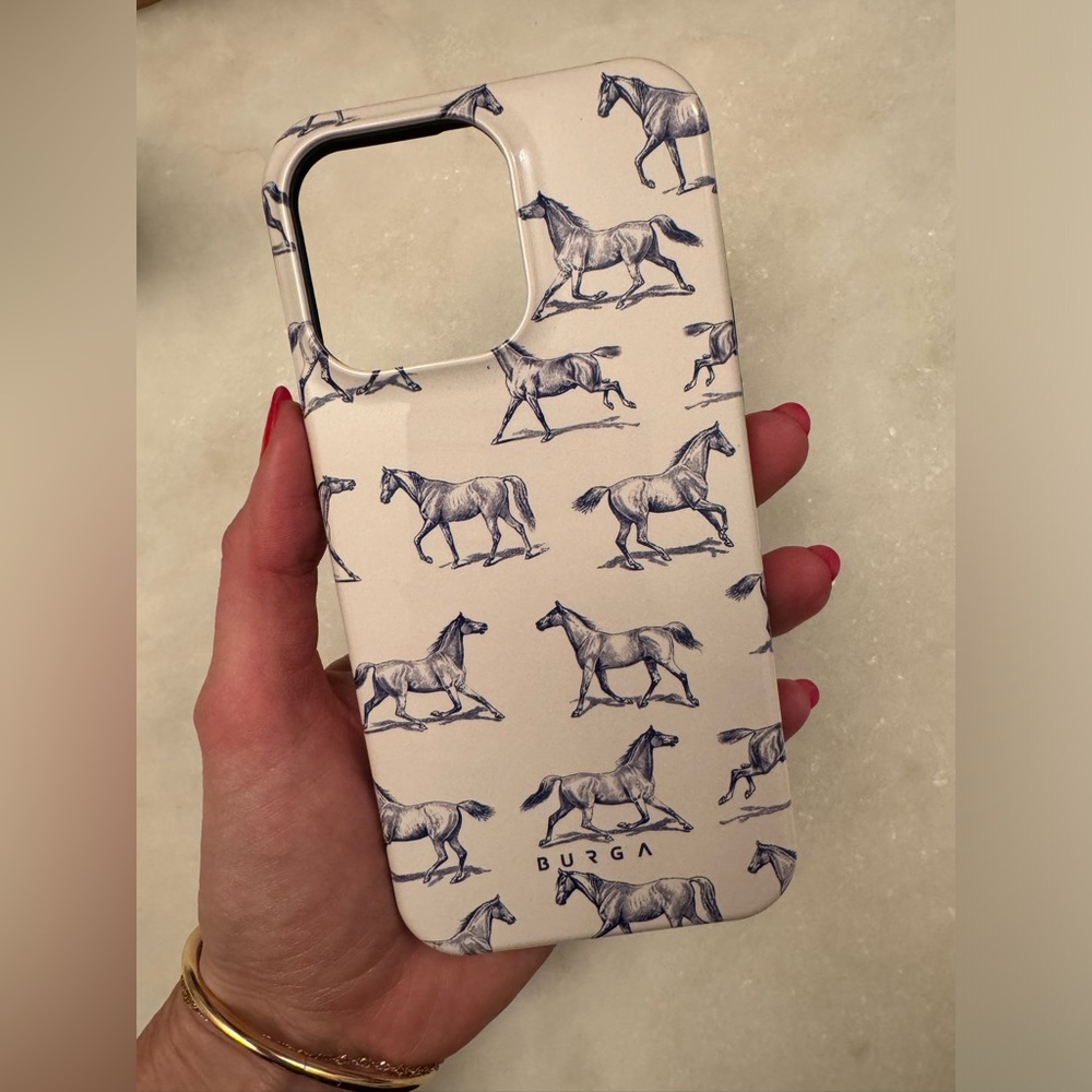 iPhone 15 Pro Max Burga phone case.